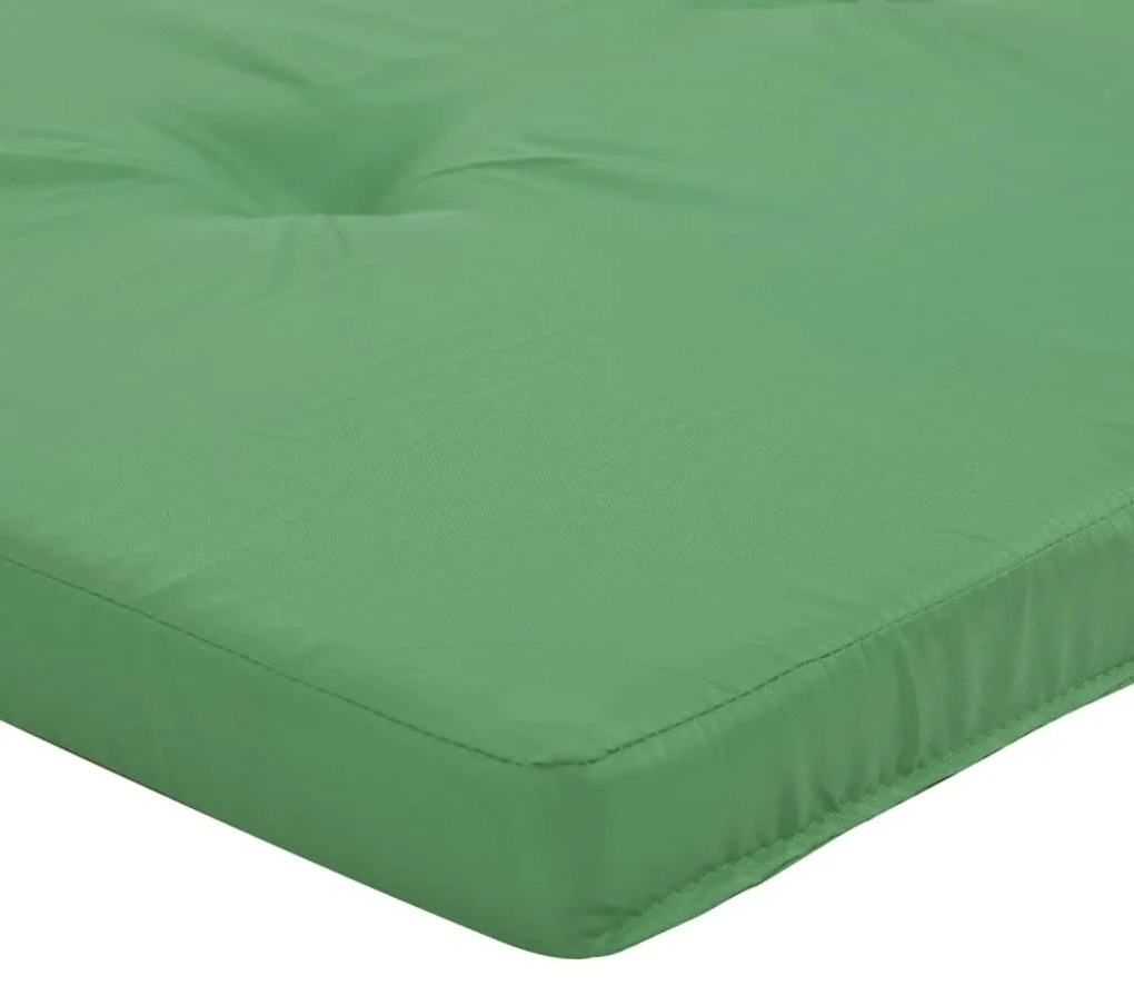 Almofadões p/ cadeira de terraço 2 pcs tecido oxford verde