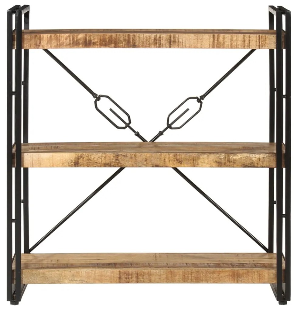 Estante c/ 3 prateleiras 77x30x80 cm mangueira maciça/ferro