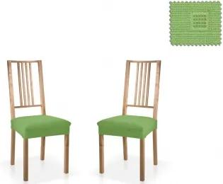 Pack de 2 Capas para Cadeira Elásticas Ural Padrão Luz Verde