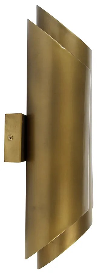 Candeeiro de parede industrial latão 6 luzes - Whistle Industrial
