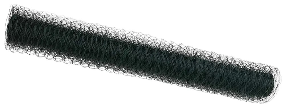 Cerca Hexagonal Cinza Verde 1 x 50 m Aço