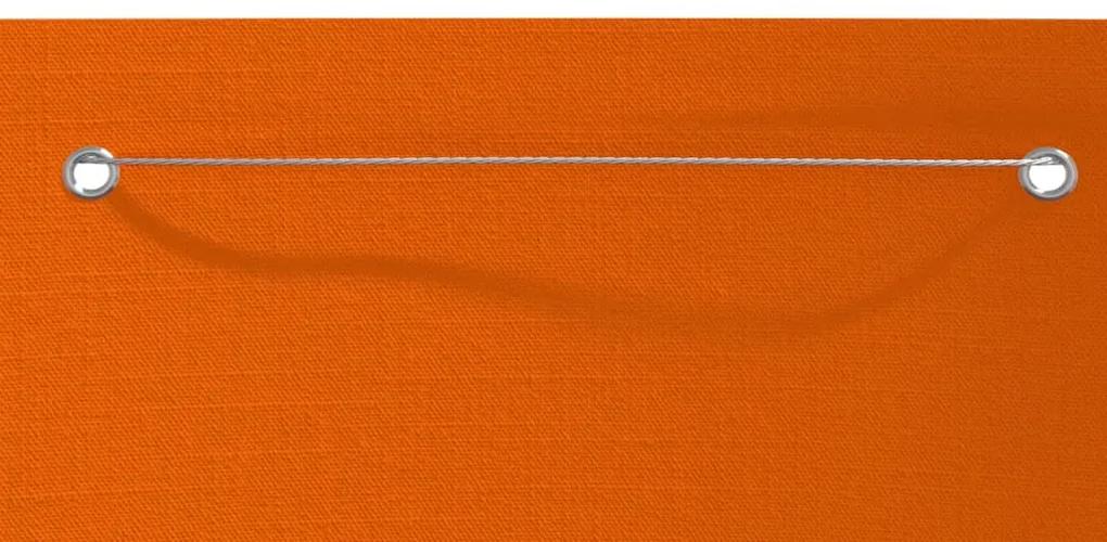 Tela de varanda 80x240 cm tecido oxford laranja