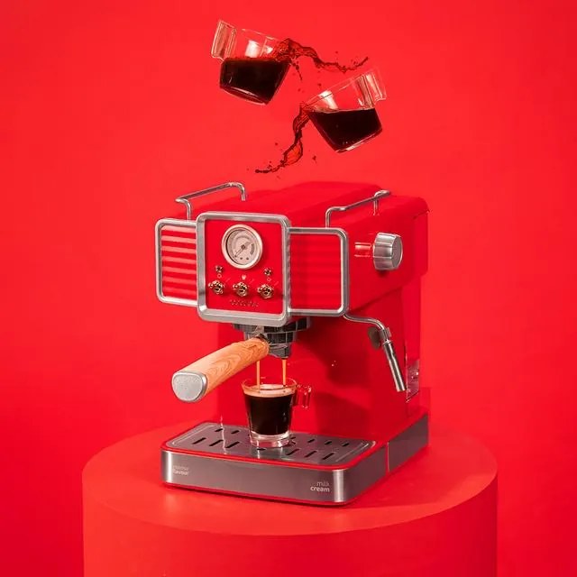 Cafeteira Power Espresso 20 Tradizionale Light Red