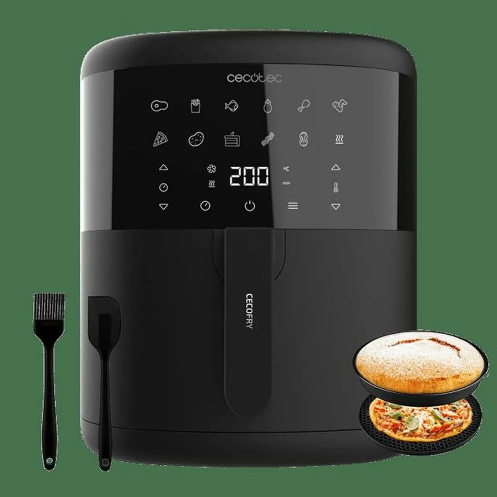 Fritadeira sem Óleo Cecotec 6000 Preto 1700 W 6 L