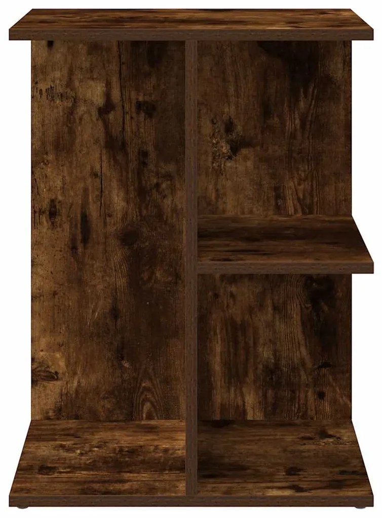 Mesas cabeceira 2pcs 46,5x29x61cm deriv.madeira carvalho fumado