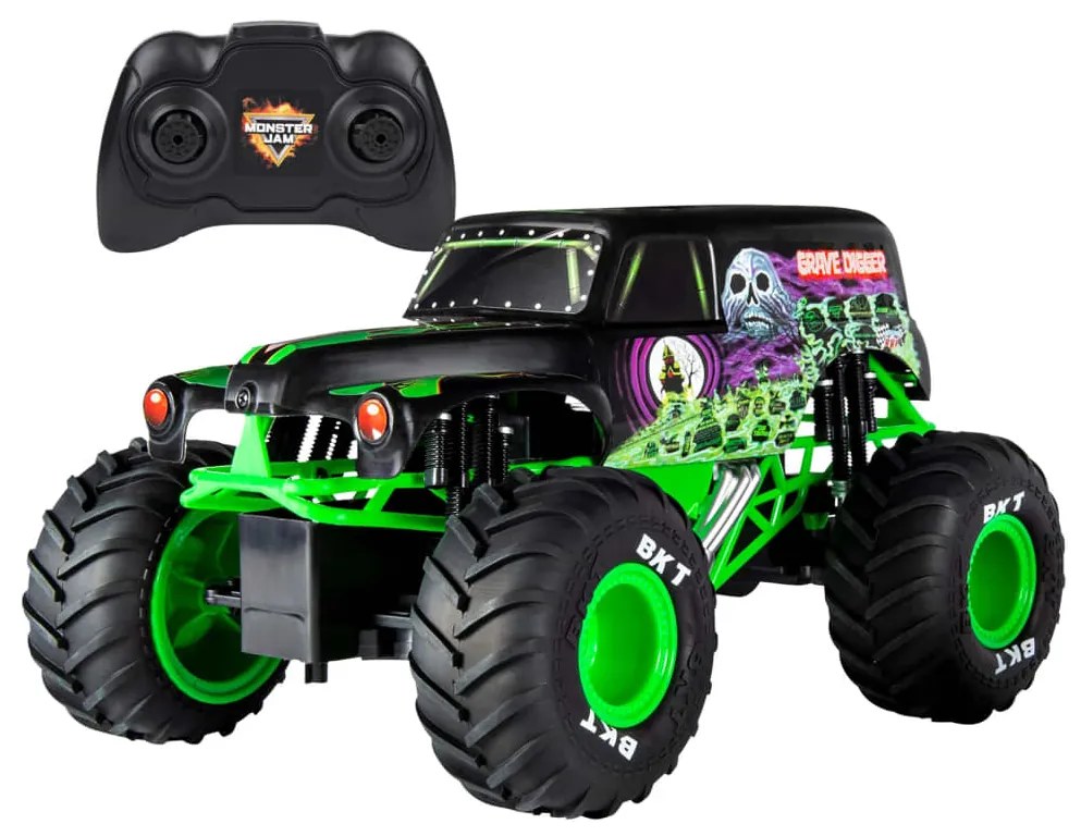 427657 Monster Jam Camião Grave Digger com RC 1:15