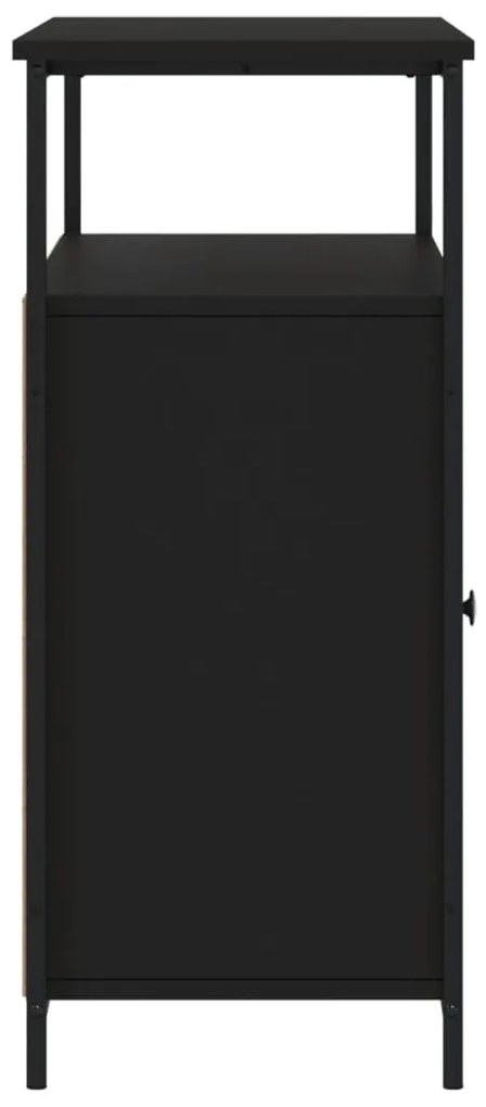 Aparador 100x35x80 cm derivados de madeira preto