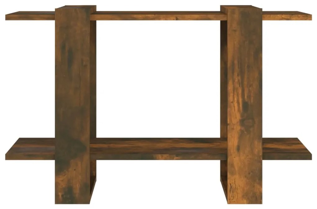 Estante/divisória 80x30x51 cm cor carvalho fumado
