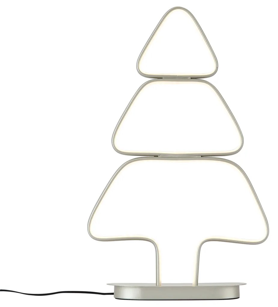 Candeeiro de Mesa de Natal Aço Árvore de Natal Incl. LED - Arbre
