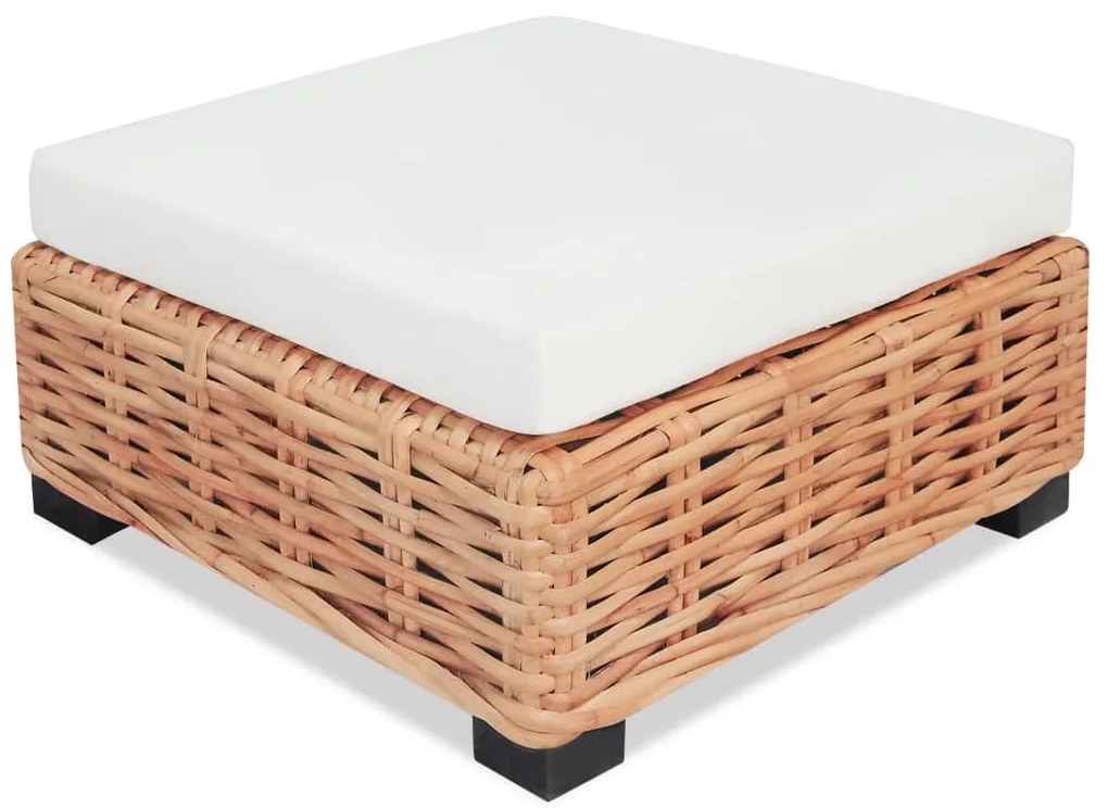 Conjunto de sofás 16 pcs vime genuíno