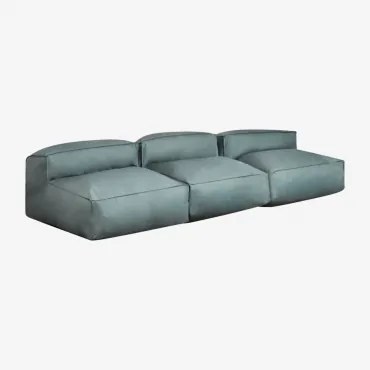 Sofá Modular De 3 Peças Dojans Verde Éter - Sklum