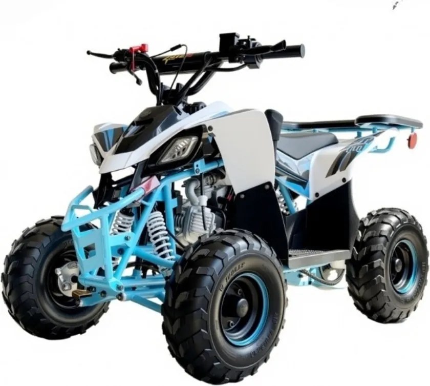 MINI MOTO 4 INFANTIL GASOLINA 125cc 6'' PREDATOR AZUL