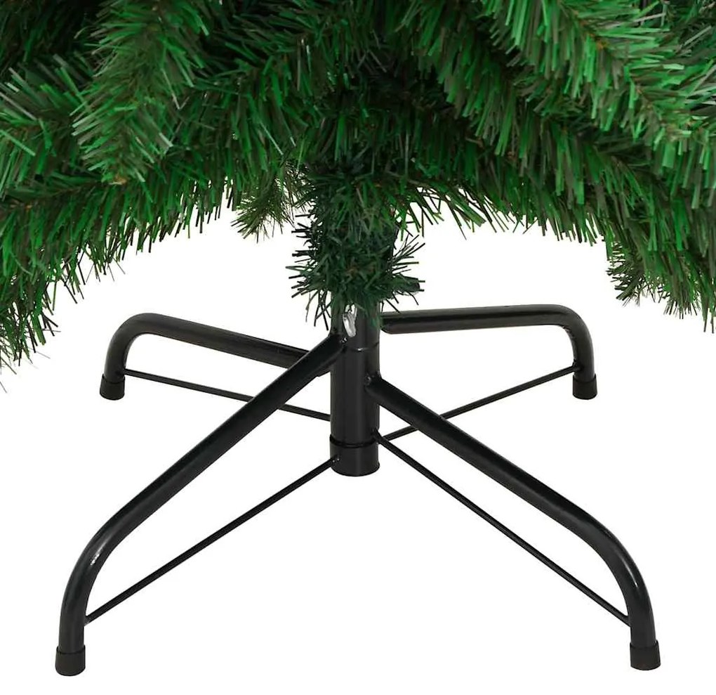 Árvore de Natal artificial pré-iluminada + 100 luzes LED 180 cm