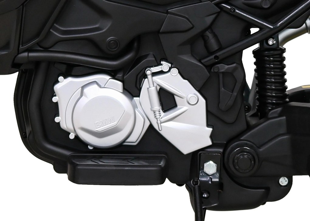 Mota elétrica para Crianças 12V BMW F850 GS Rodas Espuma EVA Branca