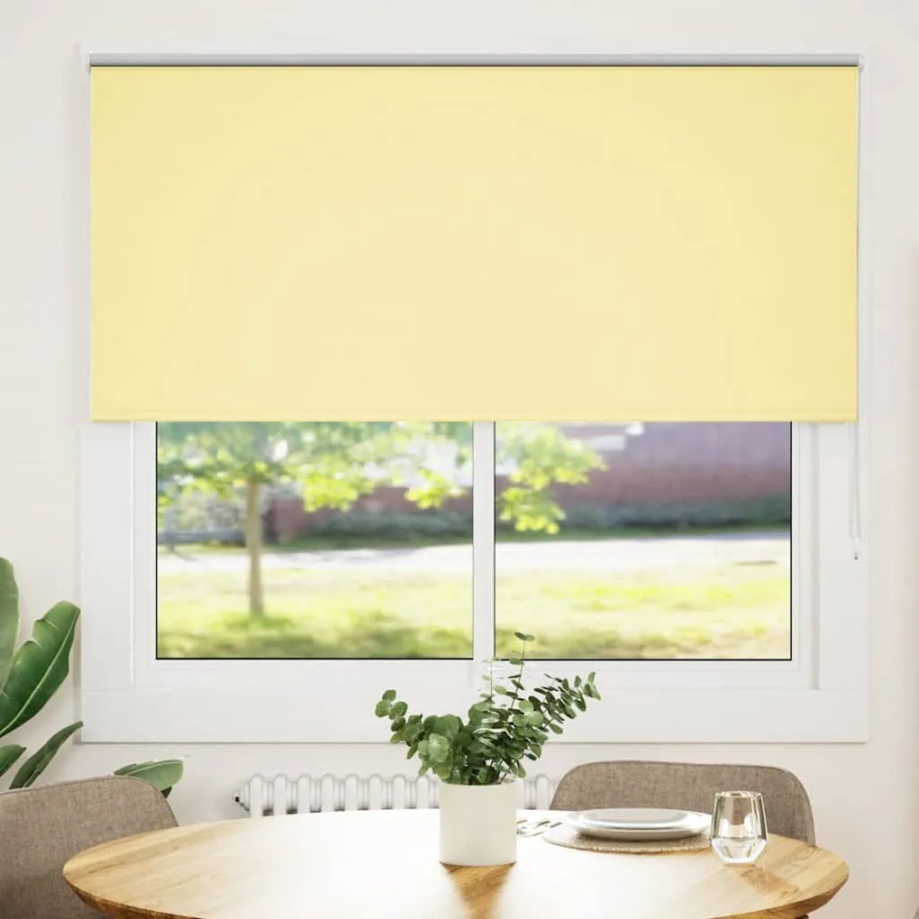 Persiana de enrolar 165x130 cm largura tecido 161,6cm poliéster