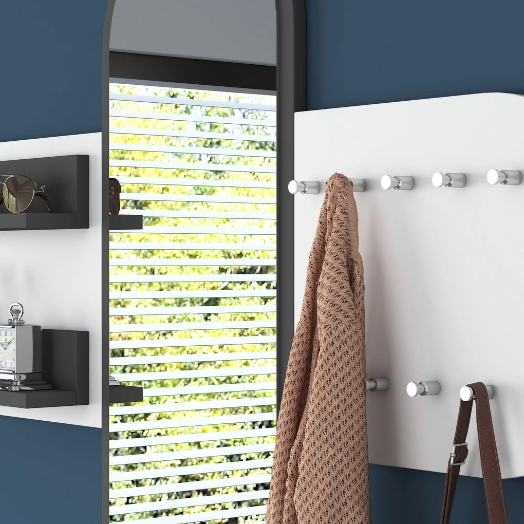 **** Hall Stand P3 – Branco – 125x120x12 cm

**