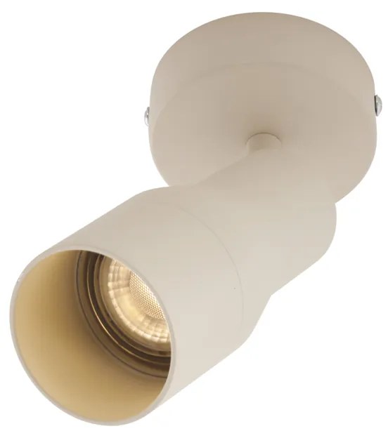 Foco de teto moderno bege GU10 50mm redondo - Stanley Moderno