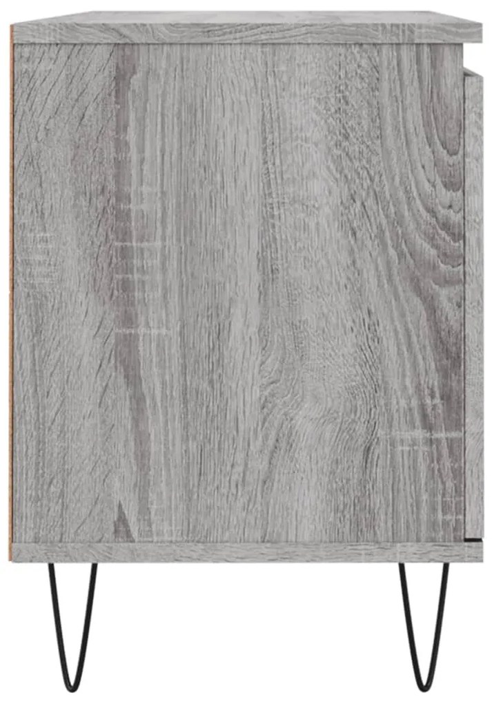 Móvel de TV 104x35x50 cm derivados de madeira cinzento sonoma