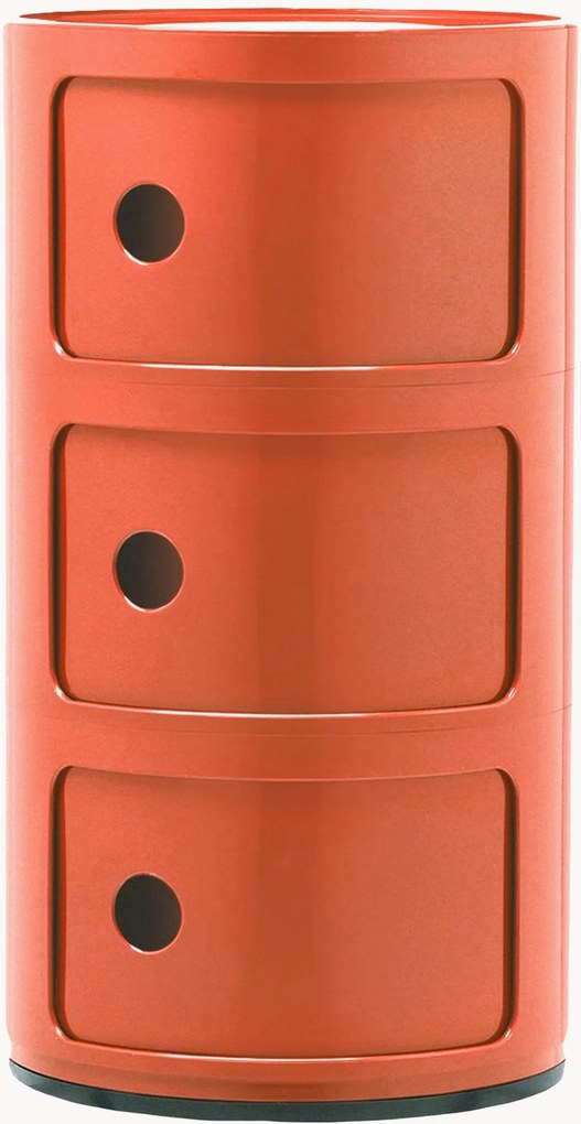 Armário de design Componibili, 3 elementos, Alt 59 cm