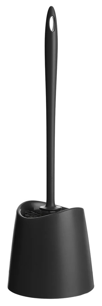 Escovilhão WC Standard Preto 12X38cm