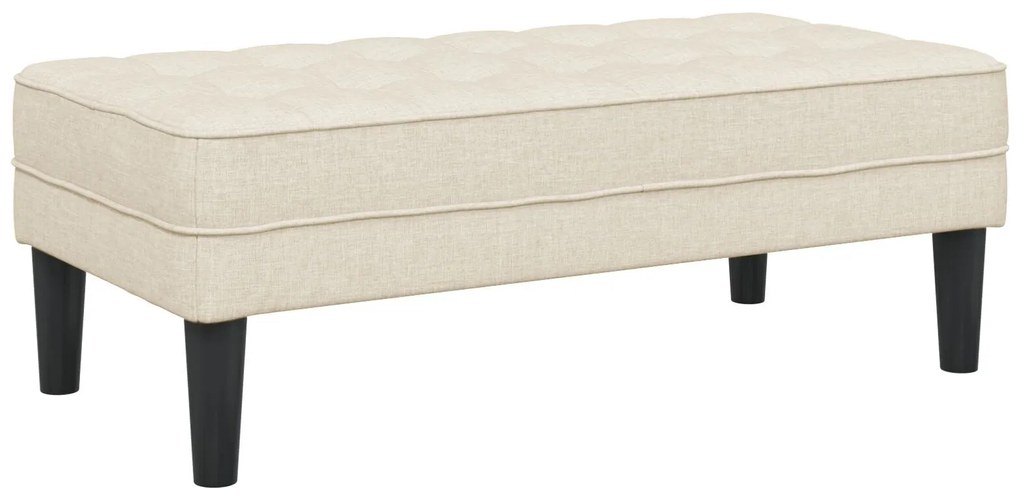 Banco vidaXL Linho 113x57x39 cm