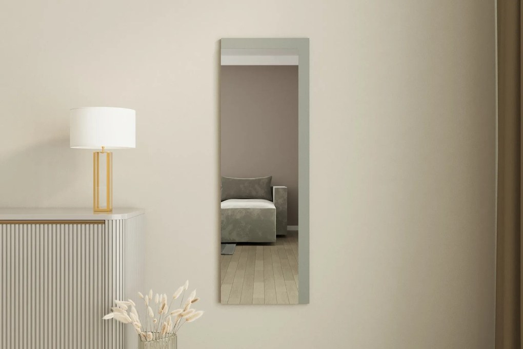 Espelho Lariya – Branco e Antracite – 40x120x2,2 cm