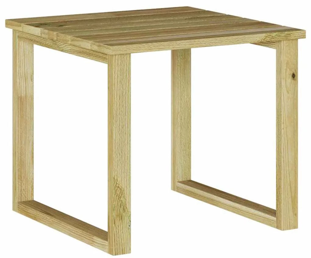 Mesa de Cama 40x40x36 cm Madeira de Pinho Impregnada