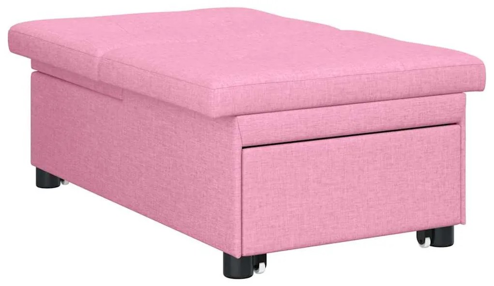 Sofá Cama 3 em 1 Rosa
