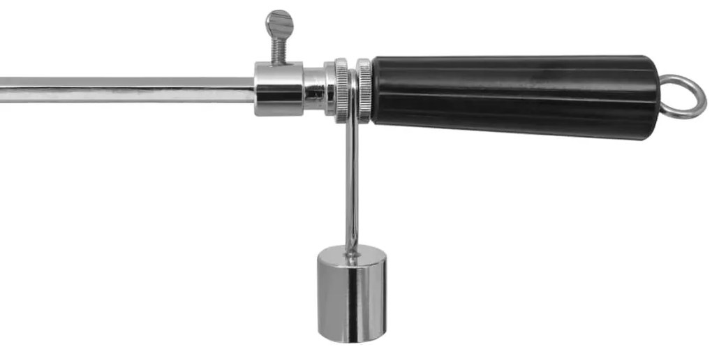 Espeto Rotisserie de churrasqueira + motor profissional, aço 900 mm