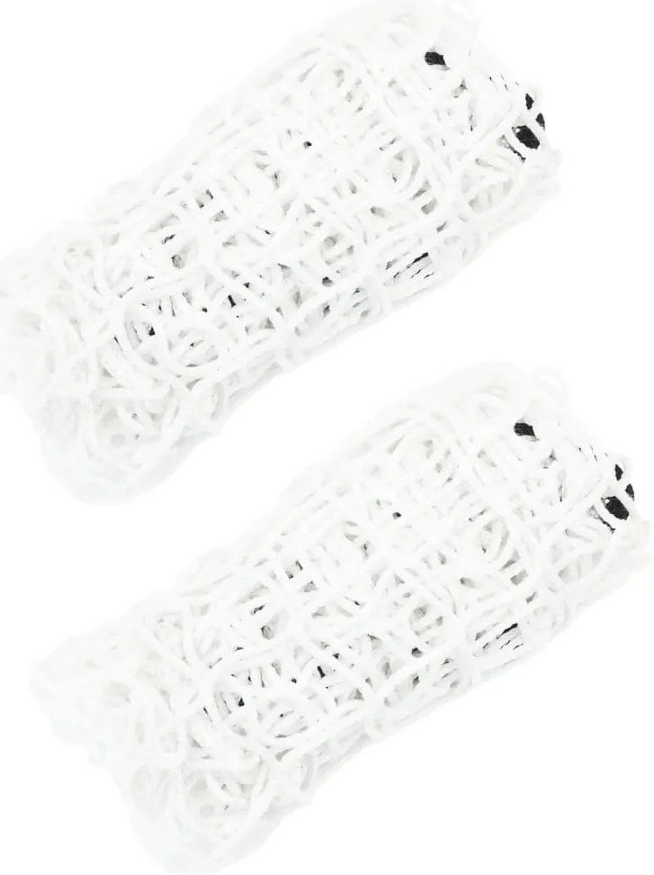 Redes para feno 2 pcs retangular 100x90 cm PP branco
