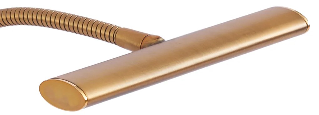 Candeeiro de mesa Art Déco bronze com LED incluído - Tableau