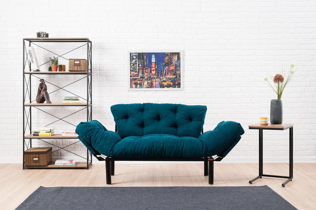 Móvel de Entrada Berlin ABC – Nogueira – 180x200x35 cm