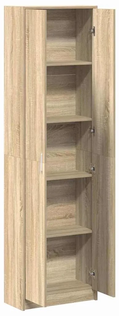 Guarda-roupa Carvalho Sonoma 55x25x189 cm Madeira Engenheirada