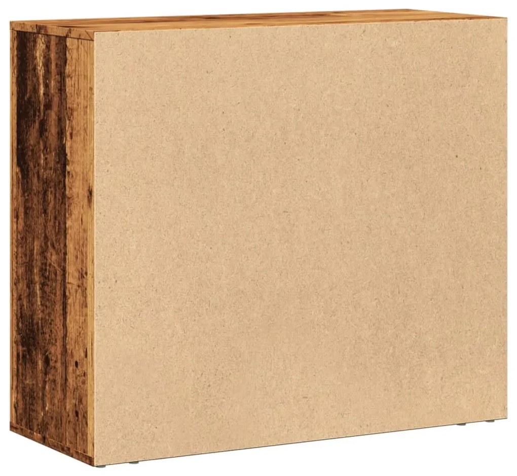 Aparador 80x33x70 cm derivados de madeira madeira velha