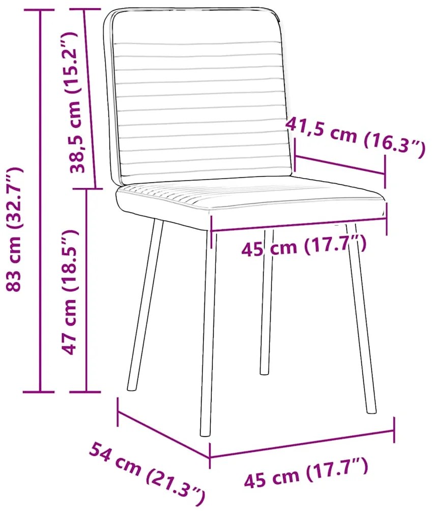 Cadeiras de jantar 4 pcs veludo cinzento-escuro
