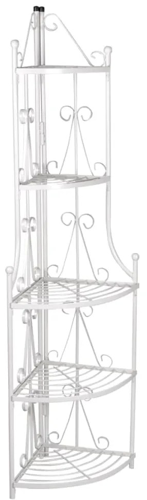 Suporte de canto para planta / Branco