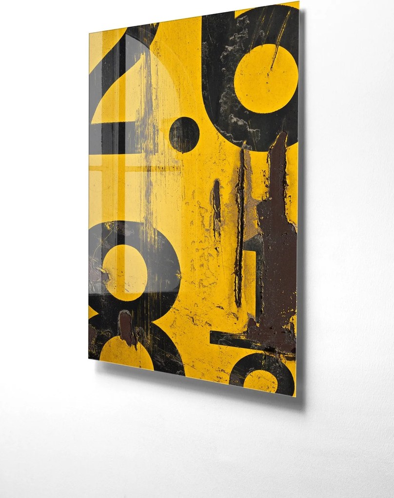 Pintura Decorativa em Vidro Temperado UV-013 – Multicolor – 30 x 45 cm