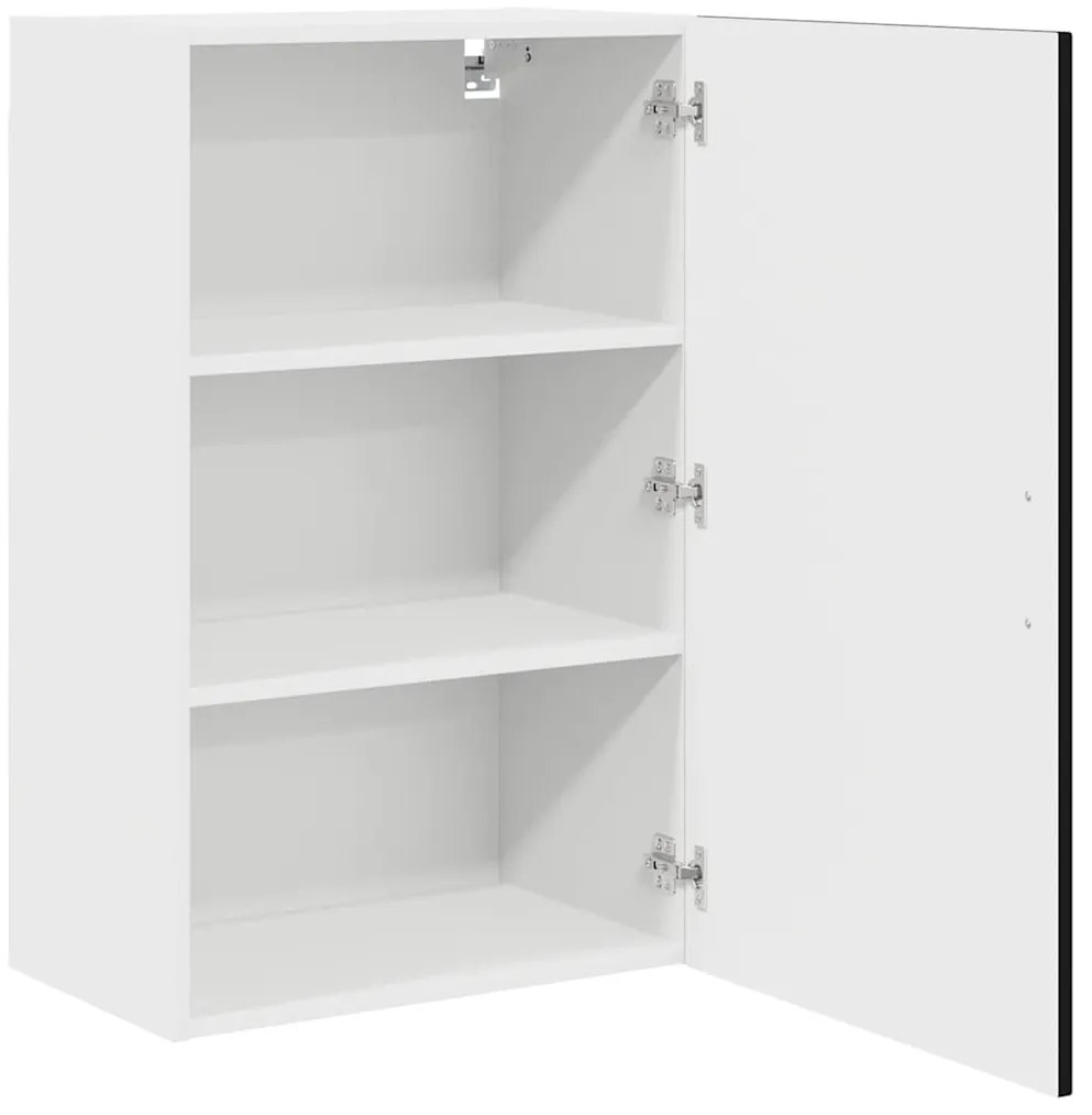 vidaXL Armário de Cozinha Preto 50 x 31 x 80 cm Madeira processada