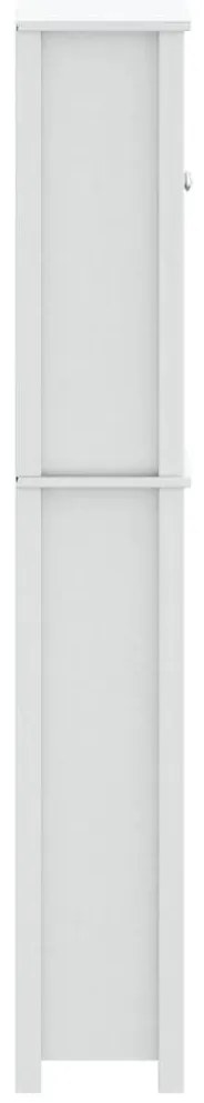 Móvel de sanita BERG 60x27x164,5 cm madeira maciça branco