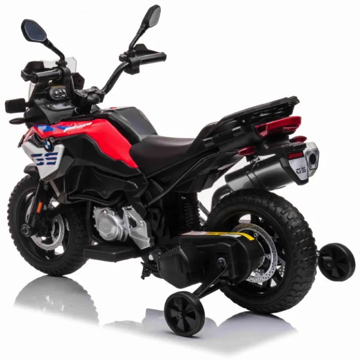 Mota elétrica para crianças 12V BMW GS850 Adventure All-Road 12v e pneus de borracha Vermelha