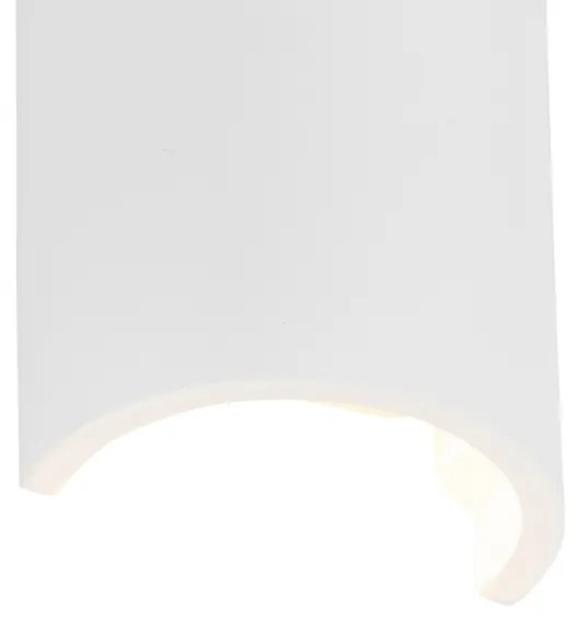 LED Candeeiro de parede inteligente branco redondo incl. Wifi G9 - Colja Novo Moderno