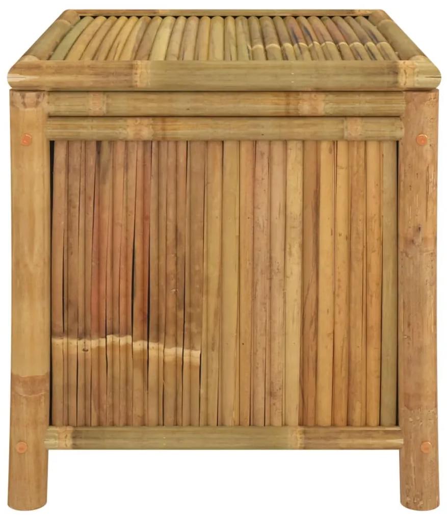 Caixa de arrumação para jardim 60x52x55 cm bambu