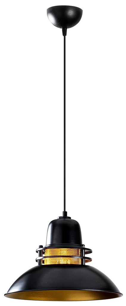Chandelier Berceste – Preto – 34 x 34 cm