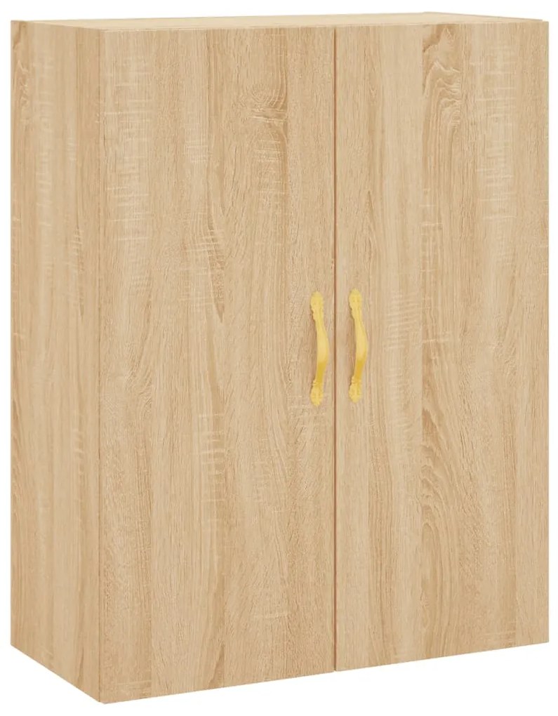 Armários de parede 2 pcs 69,5x34x90 cm carvalho sonoma