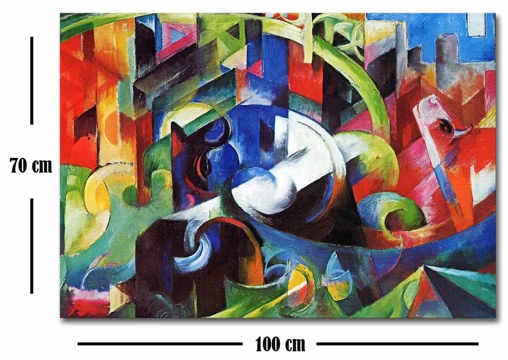 Tela Decorativa 70100FAMOUSART-033 – Multicolor – 70 x 100 cm