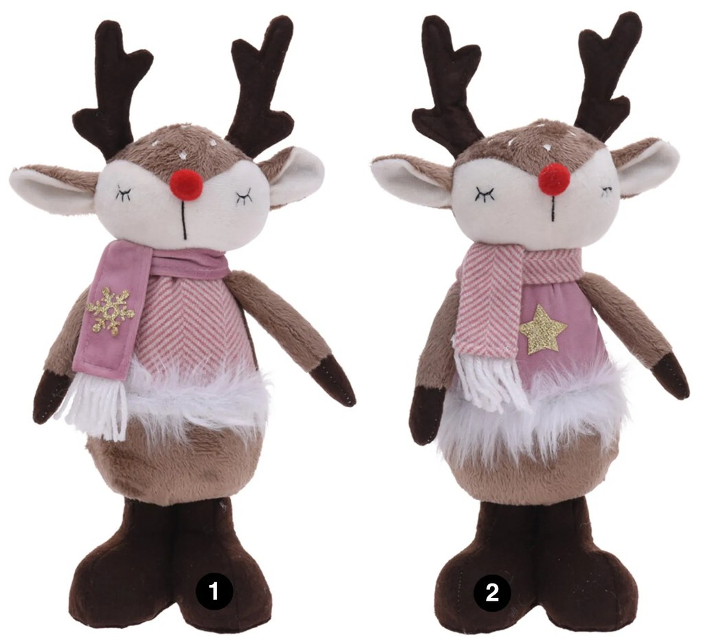 Rena Peluche Castanha 34CM