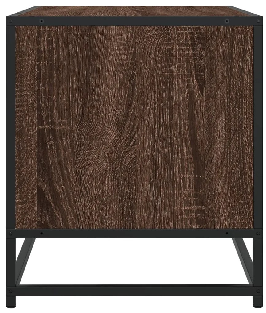 Móvel TV 120,5x40x46 cm deriv. madeira/metal carvalho castanho