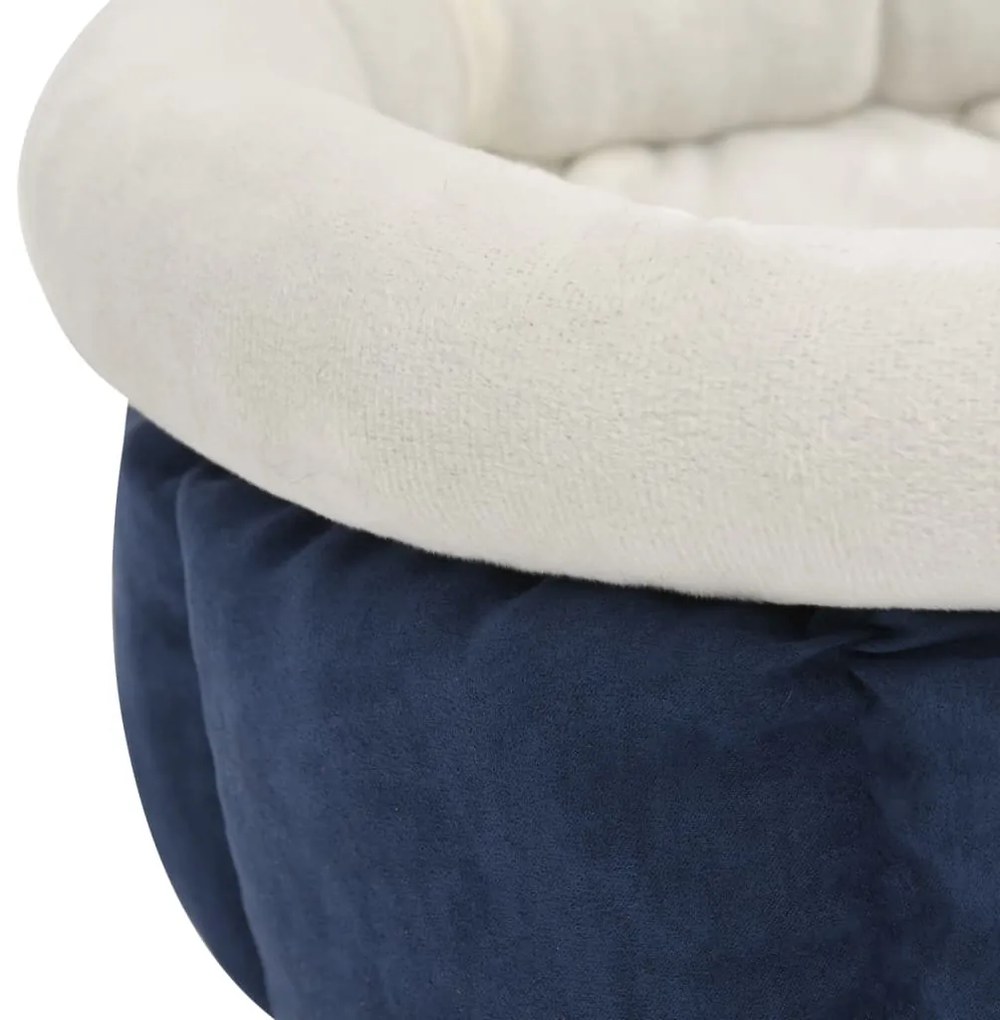 Cama para cães 40x40x20 cm azul