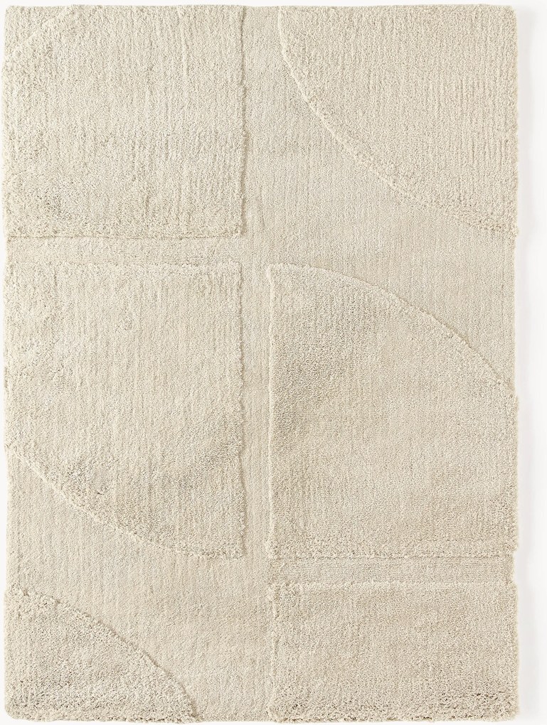 Tapete felpudo com relevo Jade