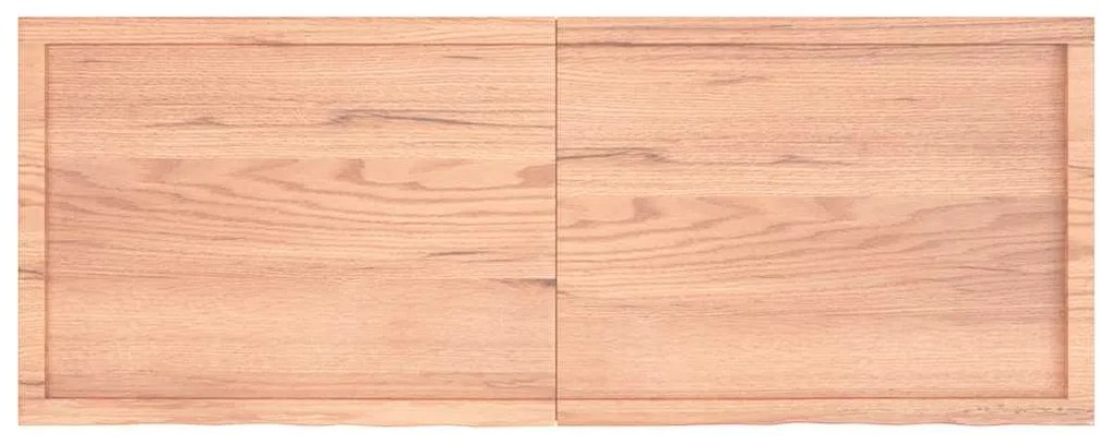 Prateleira de parede 160x60x(2-4) cm carvalho tratado castanho